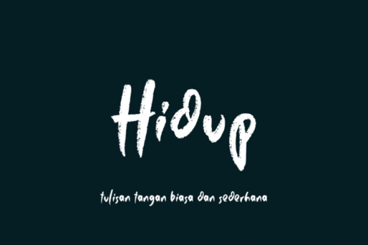 Hidup Font Download