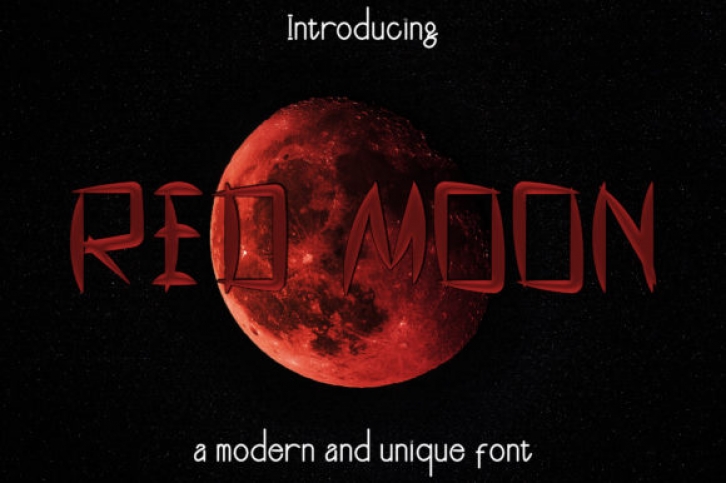 Red Moon Font Download