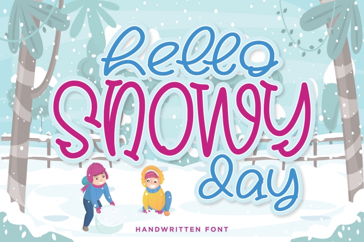 Hello Snowy Font Download