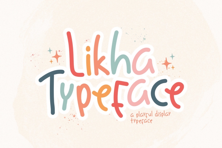 Likha Playful Display Typeface Font Download