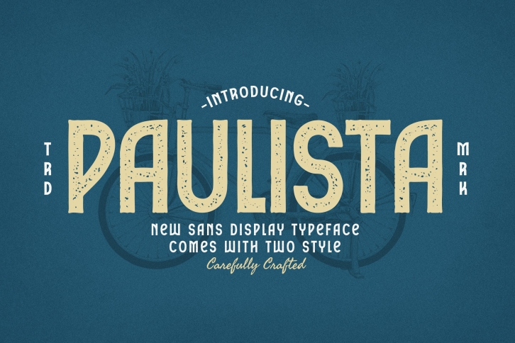 Paulista Sans Display Typeface Font Download