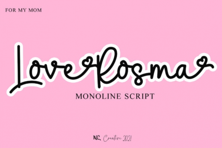 Love Rosma Font Download