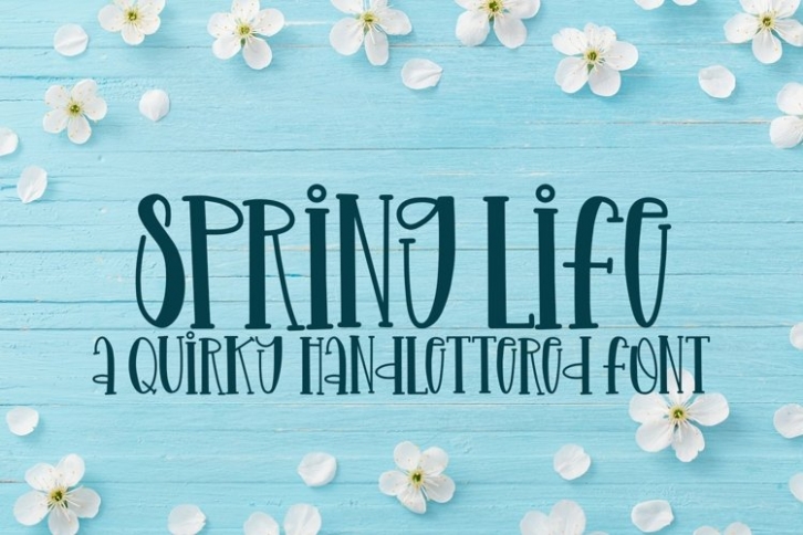 Web Spring Life Font Download