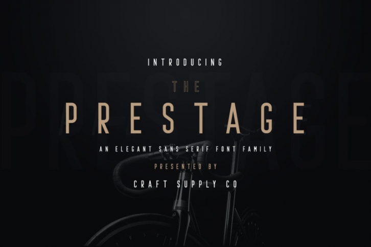 Prestage Font Family Font Download
