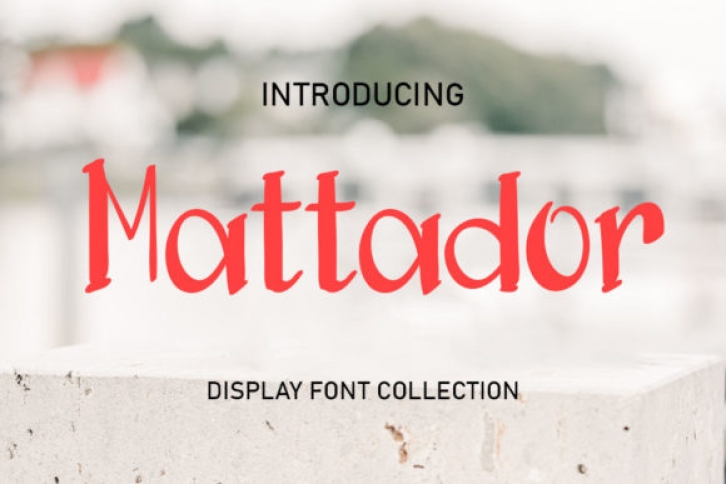 Mattador Font Download