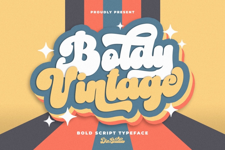 Boldy Vintage Font Download