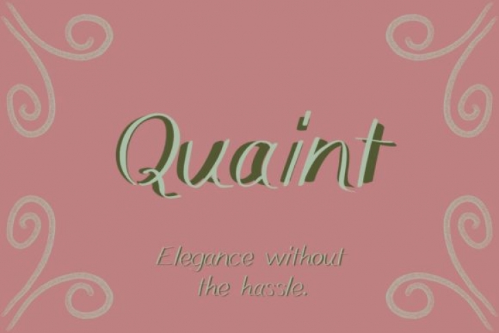 Quaint Font Download