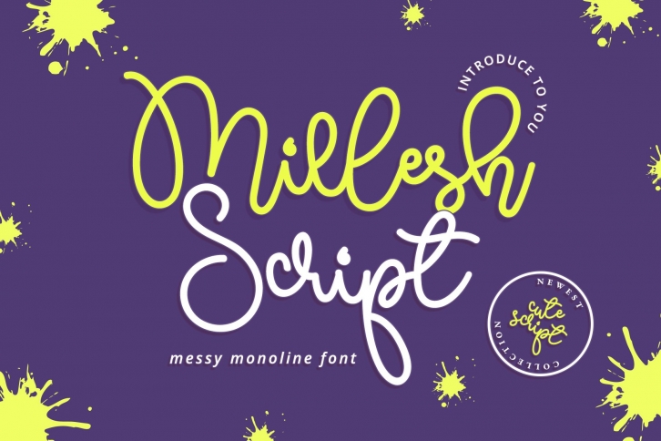 Millesh Script Font Download