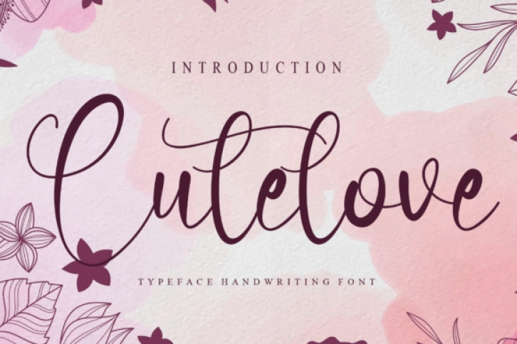 Cutelove Font Download