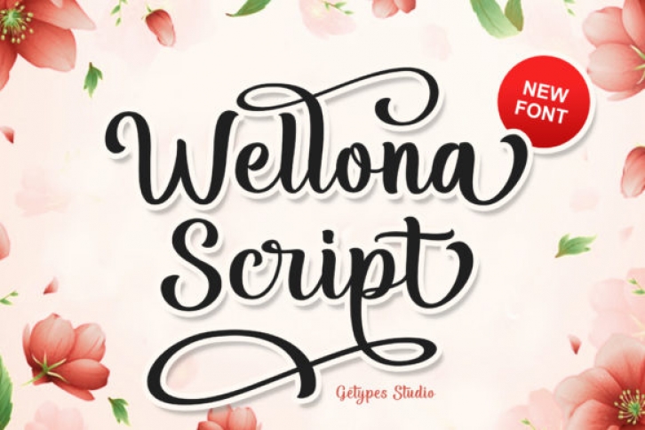 Wellona Script Font Download