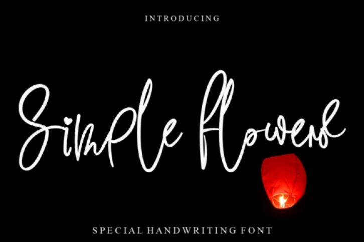 Simple Flowers Font Download