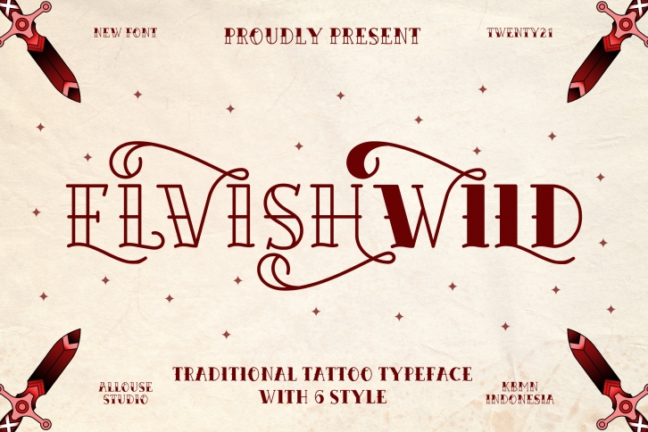 Elvishwild Versi Font Download