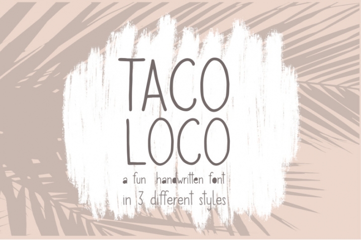 Taco Loco Font Download