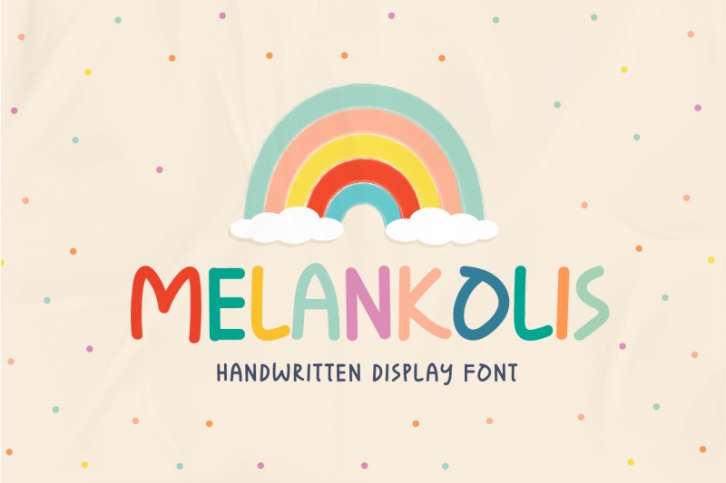 Melankolis - Handwritten Display Font Font Download