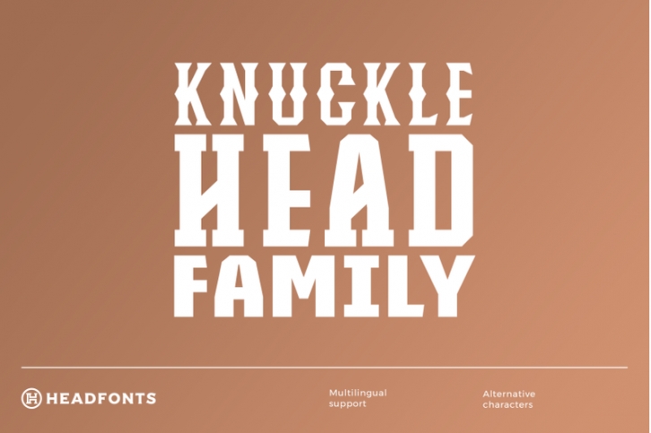 Knucklehead Font Family Font Download