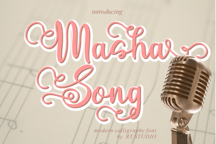 Masha Song Font Download