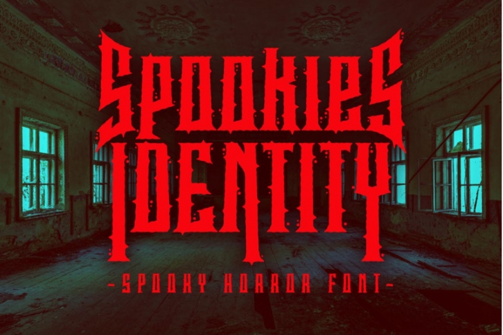 Spookies Identity - Spooky Horror Font Font Download