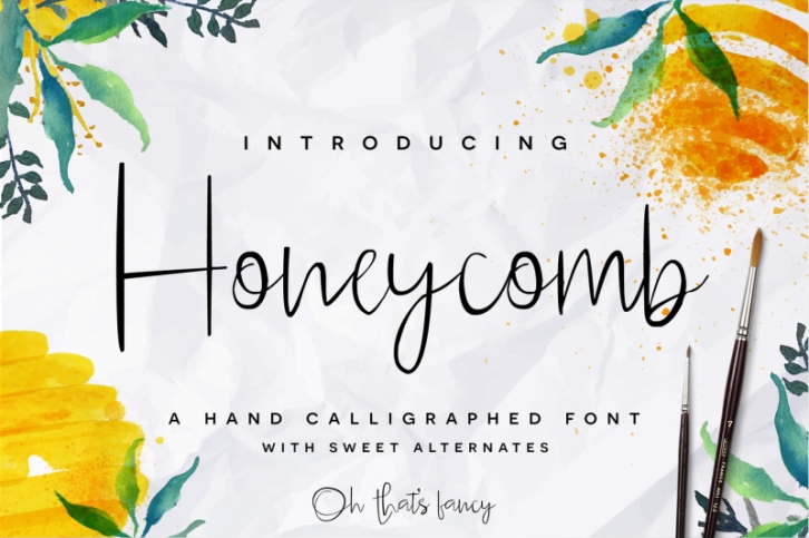 Honeycomb Font + Bonus Font Download