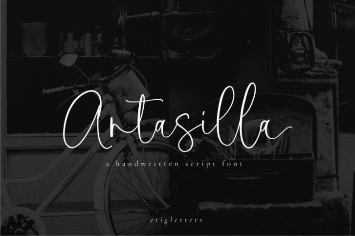 Antasilla - Handwritten Font Font Download