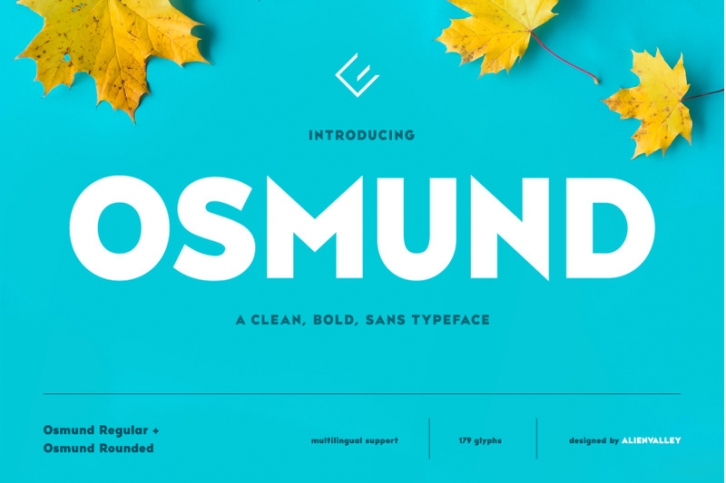 Osmund - Bold Sans Serif Font Download