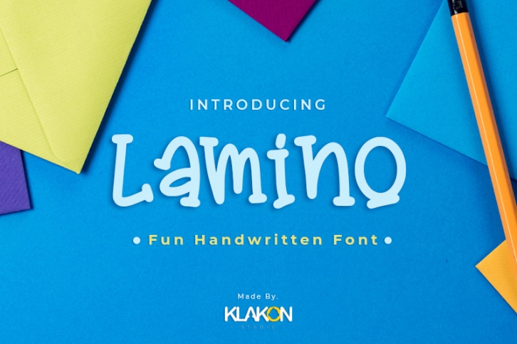 Lamino - Font Design Font Download