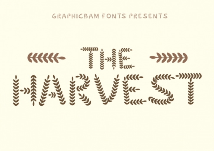 The Harvest Font Download