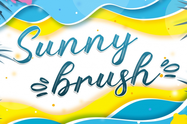 Sunny Brush Font Download