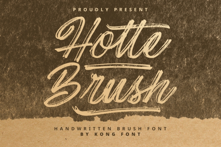 Hotte Brush Font Download
