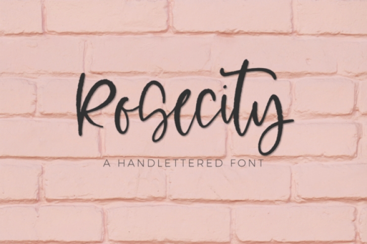 Rosecity Font Download