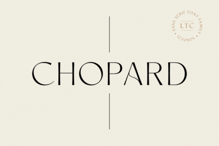 Chopard Font Download