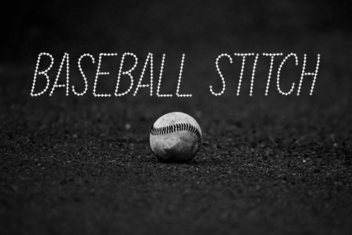 Baseball Stitch Font Download