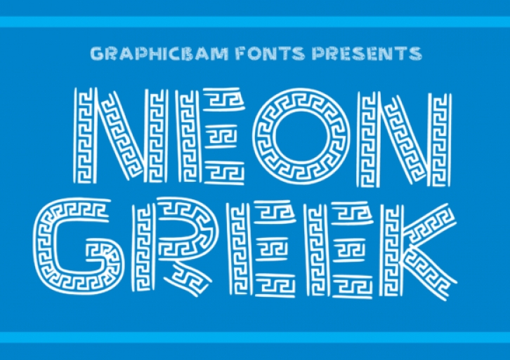 Neon Greek Font Download