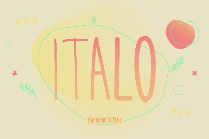 Italo *6 styles* Font Download
