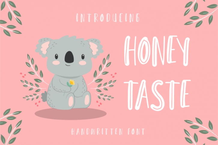 Honey Taste - Cute Handwritten Font Font Download