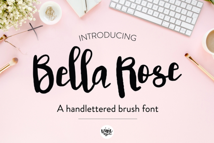 BELLA ROSE Brush Script Font Font Download