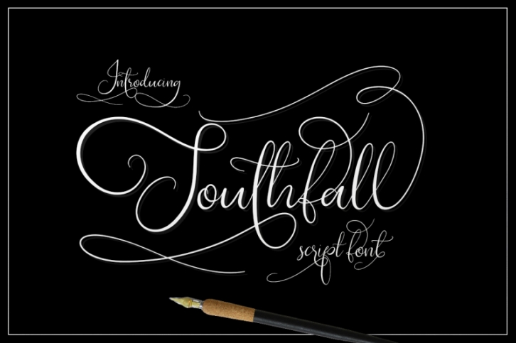 Southfall Script Font Font Download