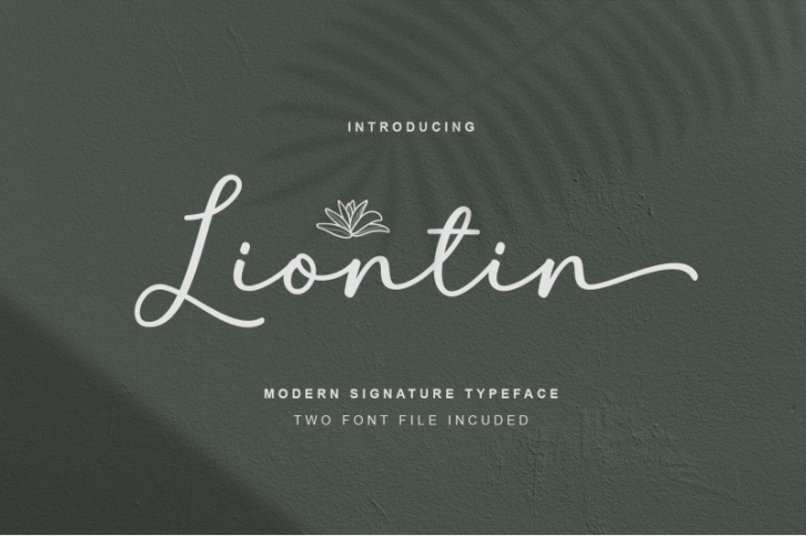 Liontin Script Font Download
