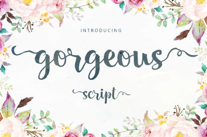 Gorgeous Script Font Download