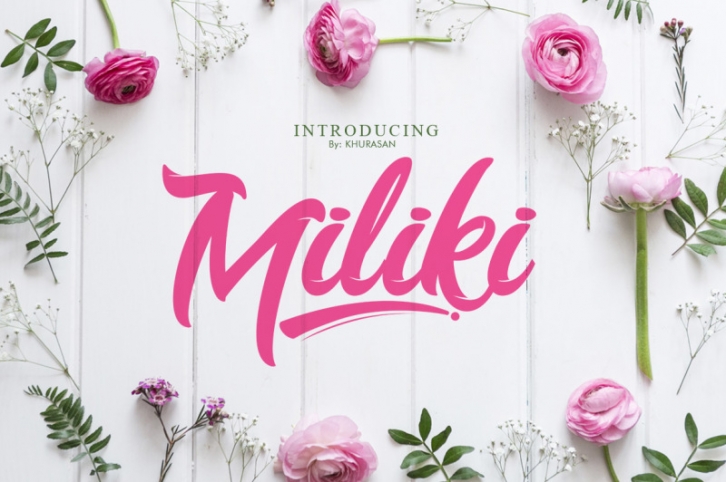 Miliki Script Font Download