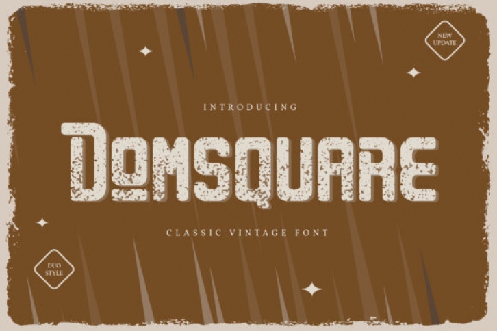 Domsquare Font Download