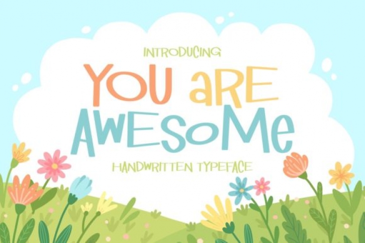 You Are Awesome Font Download