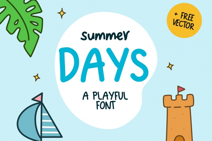 Summer Days Playful Font Download