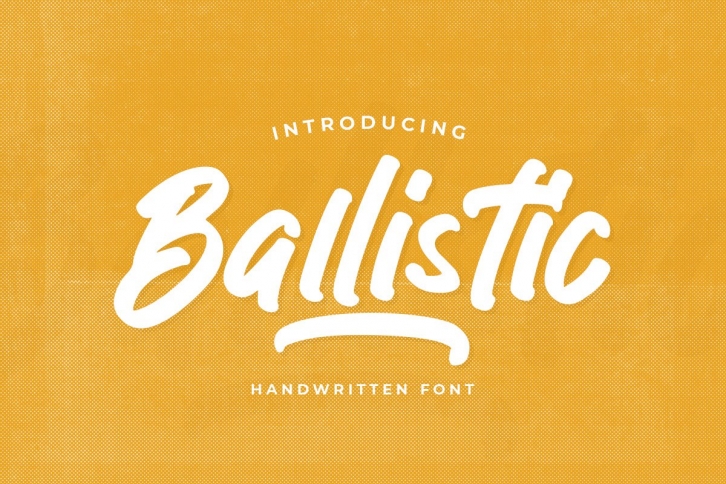 Ballistic Font Download
