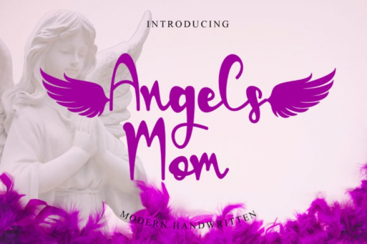 Angels Mom Font Download