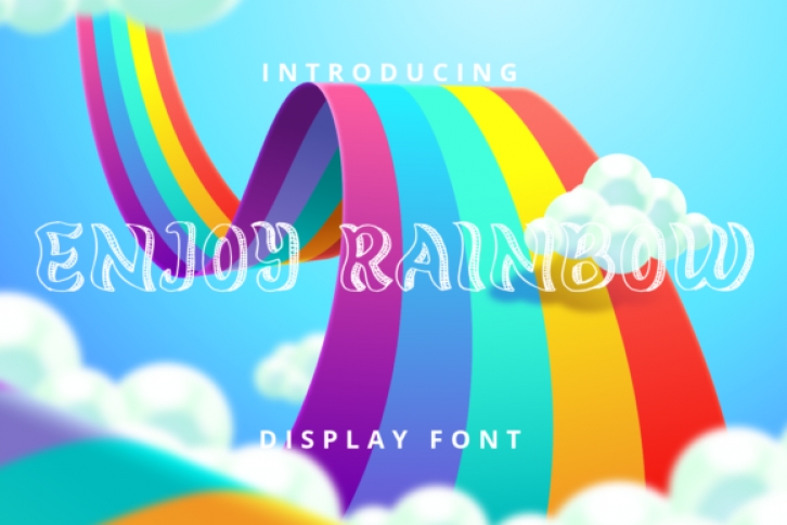 Enjoy Rainbow Font Download