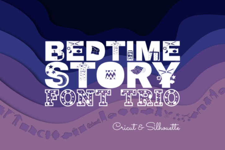 Bedtime Story Font Trio Font Download