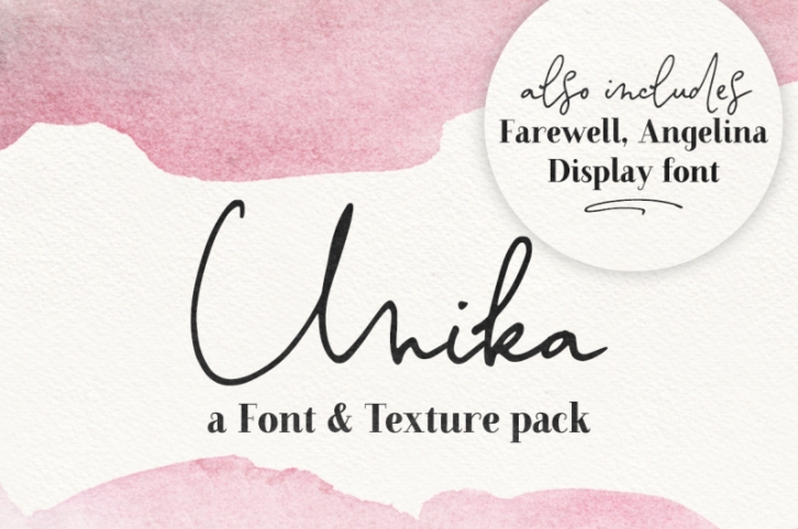 Unika | Font & Texture pack Font Download