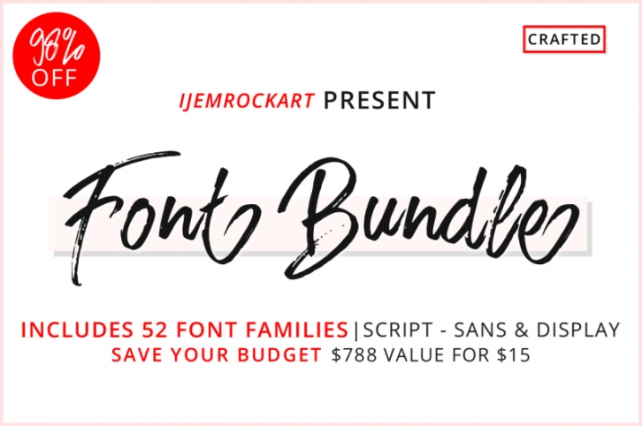 Font Bundle 2018 Font Download