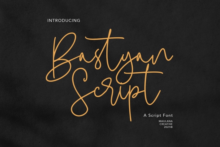 Bastyan Script Font Download