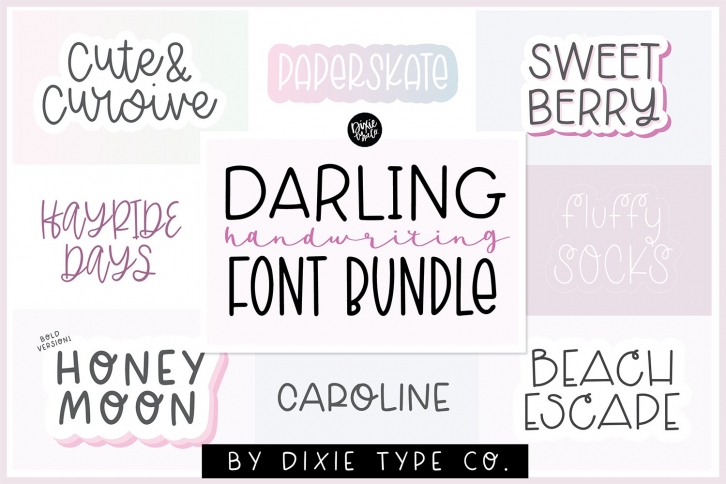 HANDWRITING BUNDLE Font Download